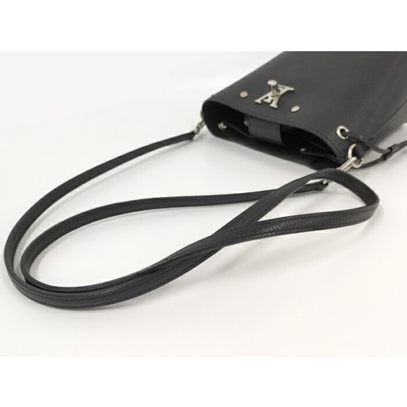 Louis Vuitton Nano Lock Me Bucket Leather Shoulder Bag - Picture 5 of 7
